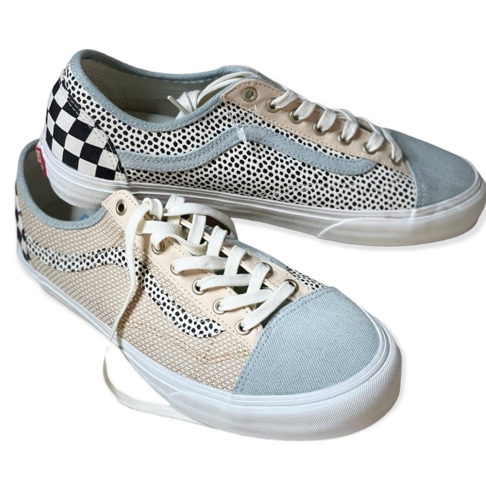 VANS Style 36 Decon Low Top Mix Match Men Suede Canvas Sneakers Size M8 W9.5